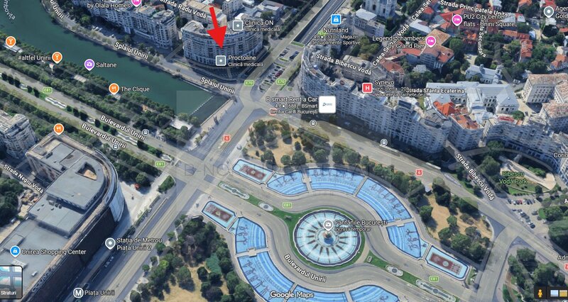 Piata Unirii, Sitraco Cente, Fantani, spatiu de birouri 525 mp de vanzare.